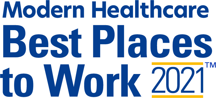Modern Healthcare Best Places to Work 2021 logo