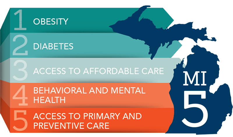 Michigan Five Health Priorities