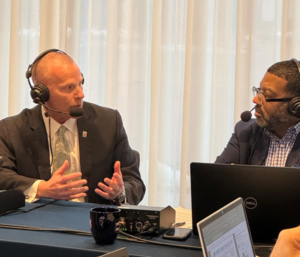 MHA CEO Brian Peters speaks with LLoyd Jackson as part of the WJR Live in Lansing broadcast.