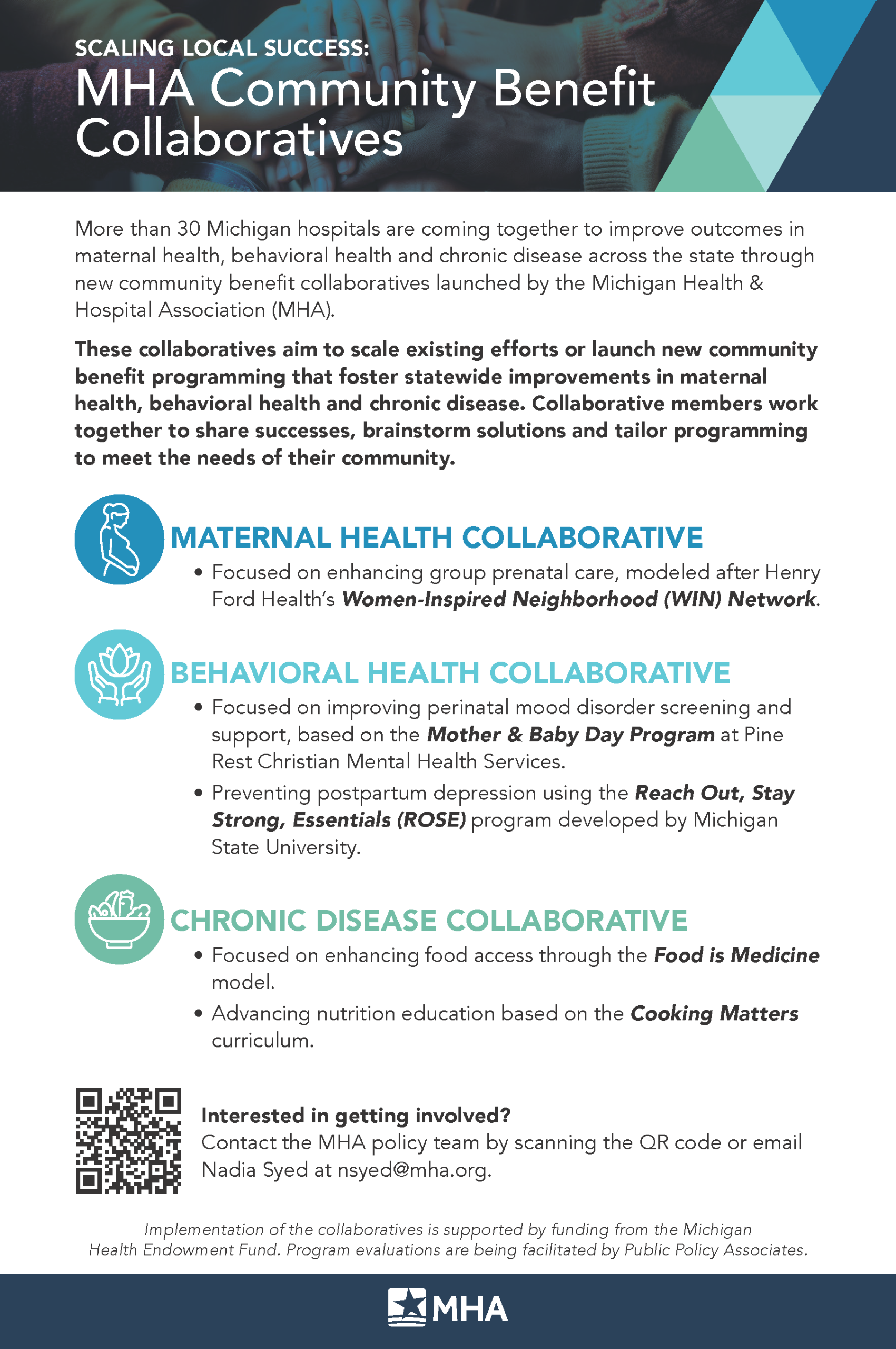 Community Benefit Collab flyer scaled